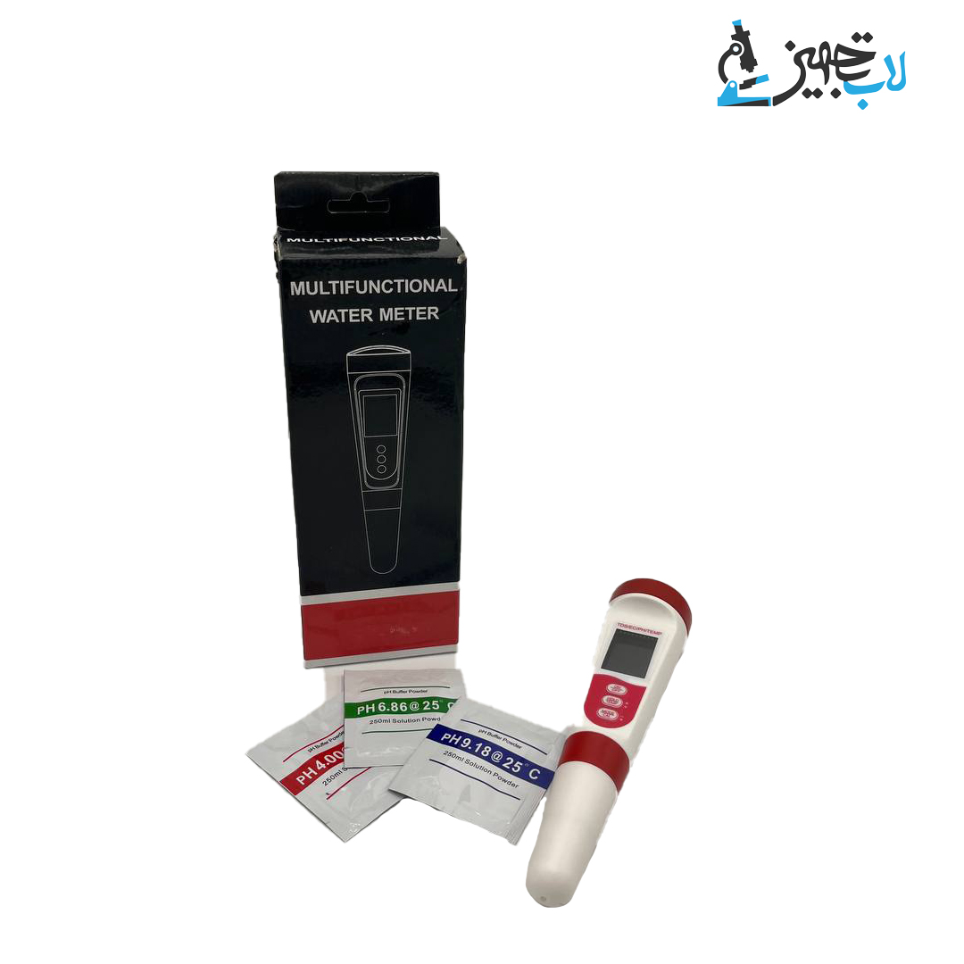 پی اچ متر 4کاره(ph,ec,tds,temp)